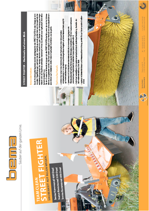 Montirani čistači Bema Kommunal 600 Dual 2050