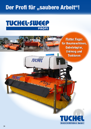 Montirani čistači Tuchel Profi 180 Ø 600