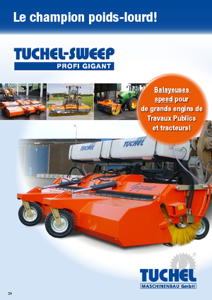 Montirani čistači Tuchel Profi Gigant