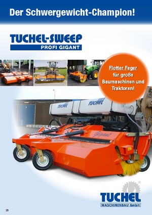 Montirani čistači Tuchel Profi Gigant