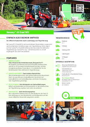 Montirani čistači Bema Sweezy 25 Dual WD