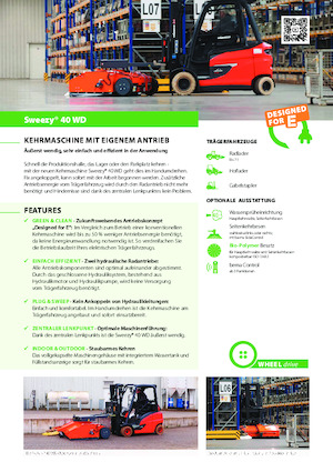 Montirani čistači Bema Sweezy 40 WD