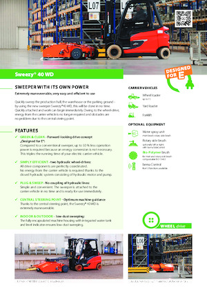 Montirani čistači Bema Sweezy 40 WD