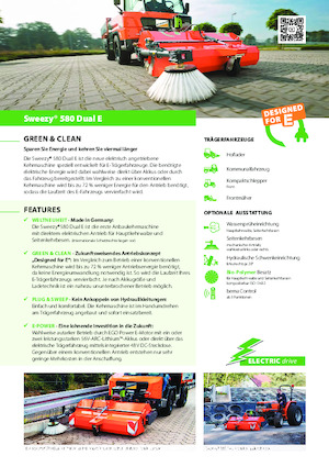 Montirani čistači Bema Sweezy 580 Dual E