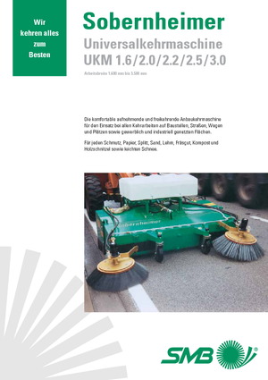 Montirani čistači Sobernheimer UKM 3.0