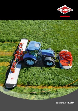 Kombinacije kosilica - disk s kondicionerom Kuhn FC 10030 R-FF