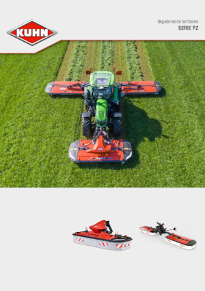 Kombinirane bubanjaste kosilice bez kondicionera Kuhn PZ 8831