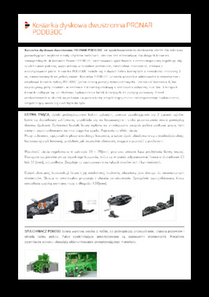 Kombinacije kosilica - disk s kondicionerom Pronar PDD 830 C