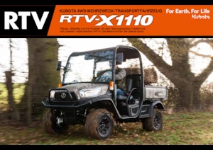 Prednje kuke za komunalne traktore Kubota RTV X1110 TW  