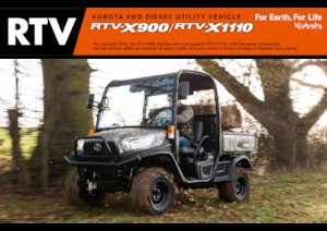 Prednje kuke za komunalne traktore Kubota RTV X1110 TW  