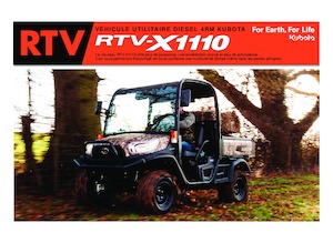Prednje kuke za komunalne traktore Kubota RTV X1110 TW  