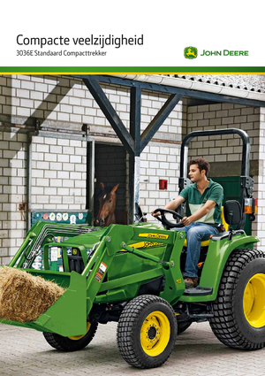 Prednje kuke za komunalne traktore John Deere 3036 E