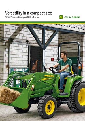 Prednje kuke za komunalne traktore John Deere 3036 E