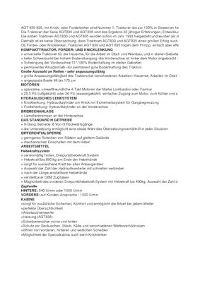 Kompaktni pomoćni traktori AGT AGT 835 T