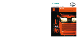 Kompaktni pomoćni traktori Kubota B 2420