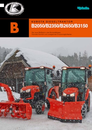 Kompaktni pomoćni traktori Kubota B2350 DB