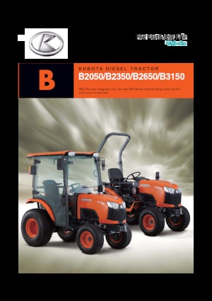 Kompaktni pomoćni traktori Kubota B2350 DB