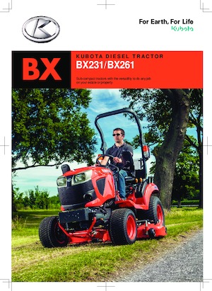 Kompaktni pomoćni traktori Kubota BX261