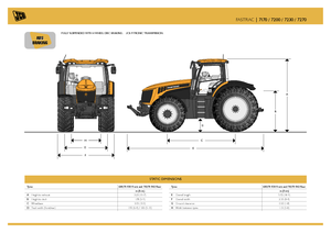 Kompaktni pomoćni traktori JCB Fastrac 7270-70