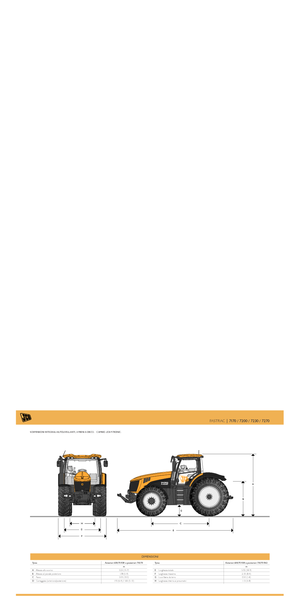 Kompaktni pomoćni traktori JCB Fastrac 7200-70