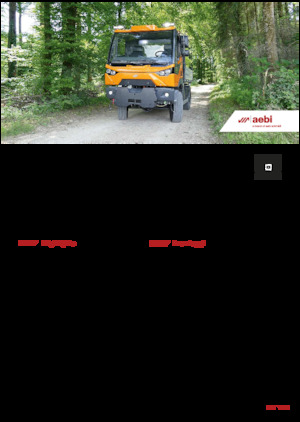 Prednje kuke za komunalne traktore Aebi MT 770