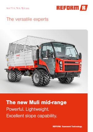 Prednje kuke za komunalne traktore Reform Werke Muli T8 X pro