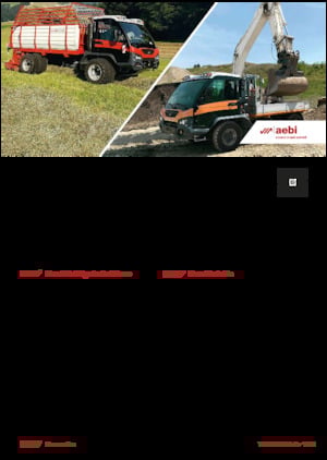 Prednje kuke za komunalne traktore Aebi TP 470 Vario