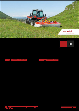 Prednje kuke za komunalne traktore Aebi TT 211+