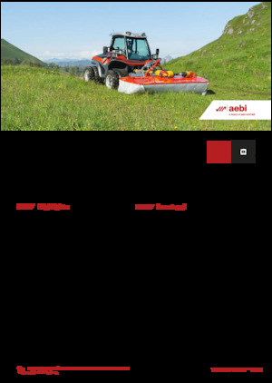 Prednje kuke za komunalne traktore Aebi TT 211+