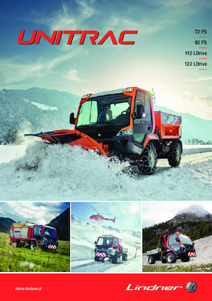 Prednje kuke za komunalne traktore Lindner Unitrac 92 P5