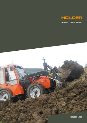 Kompaktni pomoćni traktori Holder L 780