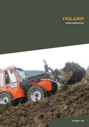 Kompaktni pomoćni traktori Holder L 780