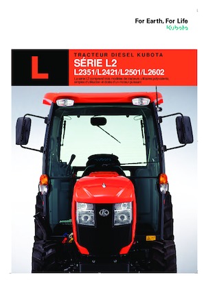 Kompaktni pomoćni traktori Kubota L2501 DW