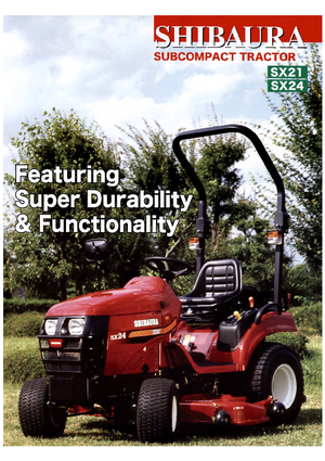 Kompaktni pomoćni traktori Shibaura SX 24