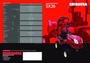 Kompaktni pomoćni traktori Shibaura SX 26
