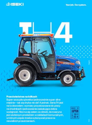 Kompaktni pomoćni traktori Iseki TH 4295