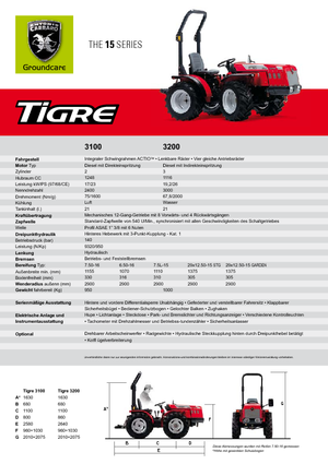 Kompaktni pomoćni traktori Carraro Tigre 3200