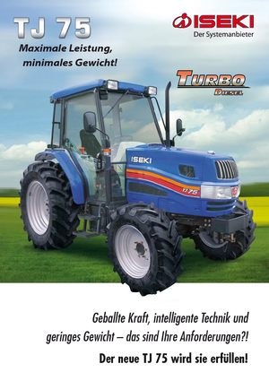 Kompaktni pomoćni traktori Iseki TJ 75