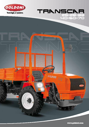 Kompaktni pomoćni traktori Goldoni Transcar 25 RS