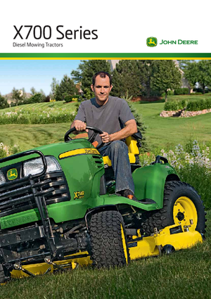 Kompaktni pomoćni traktori John Deere X 740