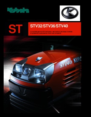 Kompaktni pomoćni traktori Kubota STV 32