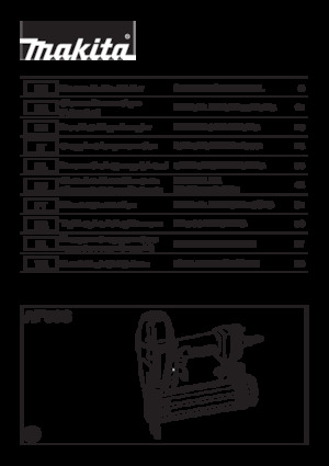 Zabivači i Klamerice Makita AF506