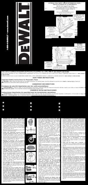 Zabivači i Klamerice DEWALT D51257K