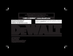 Zabivači i Klamerice DEWALT DWSL18CAP