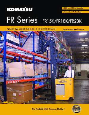 Viličari za uski prolaz Komatsu FR23K-3