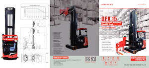 Viličari za uski prolaz Noblelift OPX 33