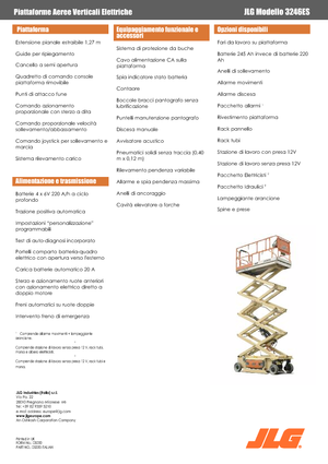 Dizalice na škare na kotačima JLG 3246ES