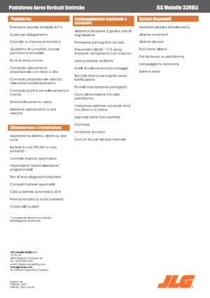 Dizalice na škare na kotačima JLG 3369LE