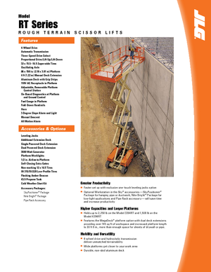 Dizalice na škare na kotačima JLG 3394RT