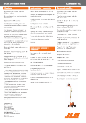 Zglobna podizna platforma na kotačima JLG 510 AJ